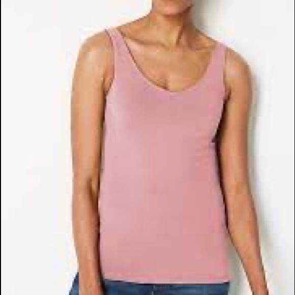 NWT J.Jill reversible Misty Rose tank - Picture 1 of 5